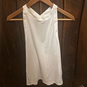Athleta women tank with strap back xxs worn once like new fits like xs